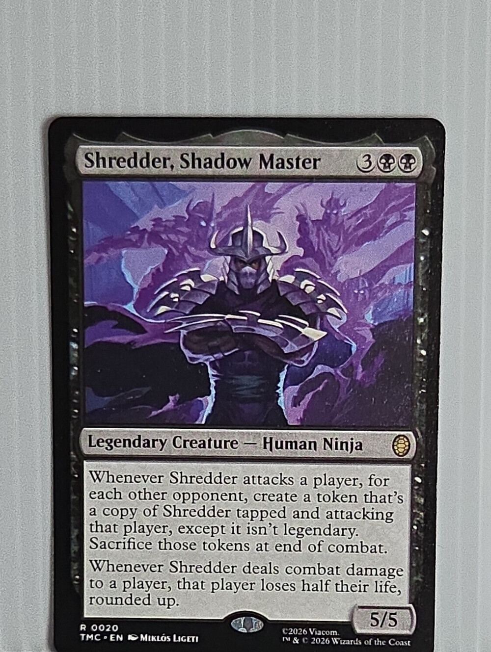 Shredder, Shadow Master Commander: Teenage Mutant Ninja Turtles Regular